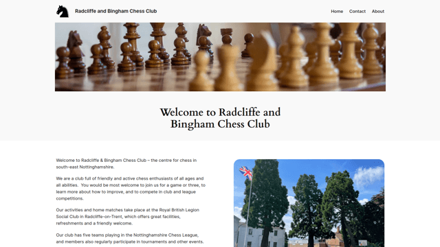 Radcliffe and Bingham Chess Club